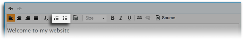 Text Box Tools Bullets